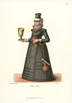Chalice Gallery: Swiss burger woman from the mid 16th century