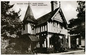 Philanthropic Prints: Swiss Chalet, Park Road, Port Sunlight