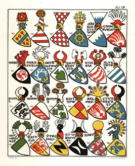 Swiss coats of arms, c. 1340