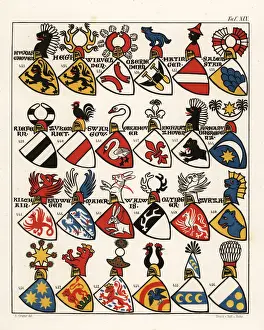 Swiss coats of arms, c. 1340