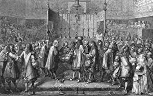 Alliance Prints: Swiss / French Treaty / 1663