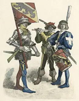 Swiss Soldiers / 15th C