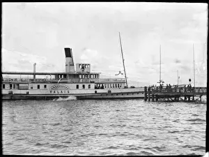 Geneva Prints: Swiss Steamship
