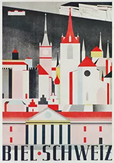 Appeared Gallery: Swiss travel poster
