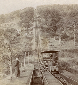 Images Dated 8th May 2017: Switchback railway, Mauch Chunk, Pennsylvania, USA