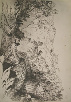 Images Dated 26th October 2011: Swithland Slate Quarry, Leicestershire
