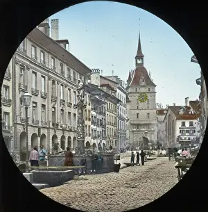 Berne Prints: Switzerland - Berne. The High Street