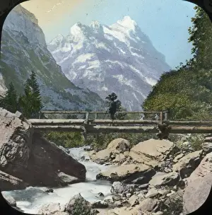 Eiger Prints: Switzerland - Grindelwald, the Eiger and Wetterhorn