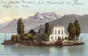 Switzerland - Ile de Salagnon and Dents de Midi