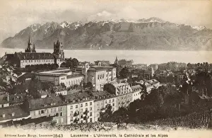 Lausanne Prints: Switzerland - Lausanne