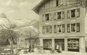 Boulangerie Prints: Switzerland - Les Avants - Boulangerie and Patisserie
