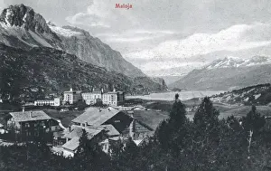 Switzerland - Maloja - View over Silsersee