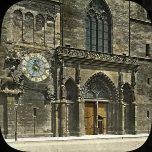 Switzerland - West Door at the Basel Minster