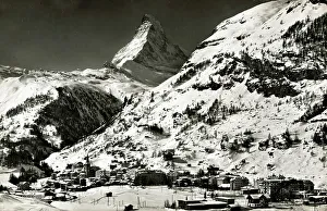 Cervin Prints: Switzerland - Zermatt, Matterhorn (Mont Cervin)