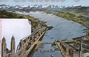 Oct15 Prints: Switzerland - Zurich and Lake Zurich