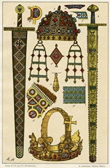Jewel Gallery: Sword of Charlemagne - Crown of Empress Constance