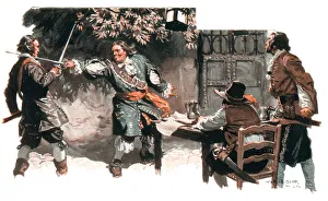 Robertson Prints: Sword Duel