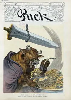 The sword of standpatocles