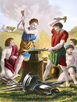 Images Dated 19th February 2018: SWORDS TO PLOWSHARES