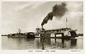 Uganda Prints: SWS Stanley, Lake Kioga, Uganda