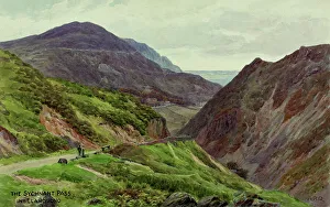 The Sychnant Pass, Llandudno, Conwy, North Wales