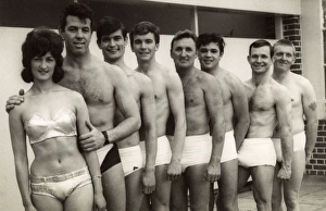 Images Dated 20th September 2017: Sychronised Swimming Team - Bournemouth