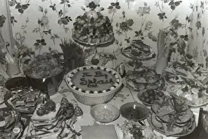 Sandwiches Prints: Sychronised Swimming Team - off-duty party - the food table