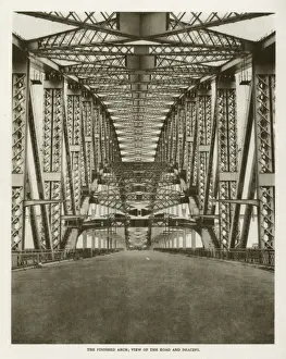Bracing Prints: Sydney Harbour Bridge: the finished arch