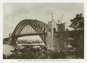 Completion Prints: Sydney Harbour Bridge: general view