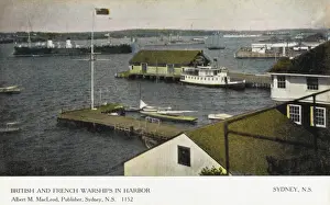 War Ships Prints: Sydney, Nova Scotia, Canada
