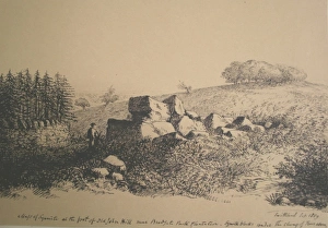 Images Dated 26th October 2011: Syenite Rocks, Old John Hill, Swithland, Leicestershire