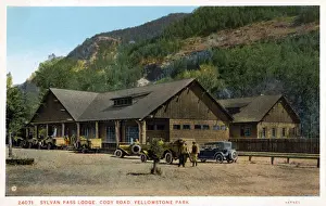 Sightseeing Prints: Sylvan Pass Lodge, Yellowstone National Park, USA