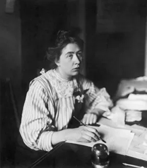 Desk Gallery: Sylvia Pankhurst Writing
