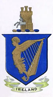 Symbology Prints: Symbol of Ireland - Harp