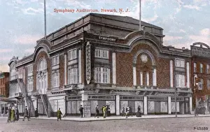 Newark Prints: Symphony Auditorium, Newark, New Jersey, USA