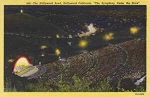 Ampitheatre Collection: Symphony under the stars at the Hollywood Bowl