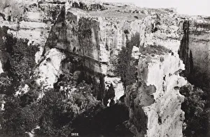 Syracuse, Sicily Italy. The latomie dei Cappuccini