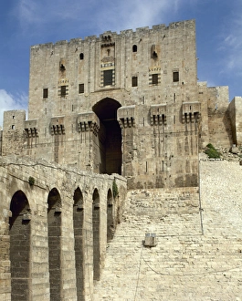 Syria. Aleppo. The Citadel Syria. Aleppo. The Citadel
