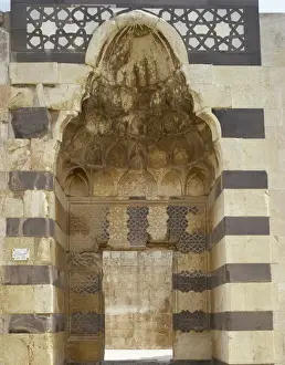 Aleppo Prints: Syria. Aleppo. Turkish bath or Haman. Detail. Entrance
