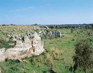 Syria. Amrit. Partial view of the ruins. South of Tartous