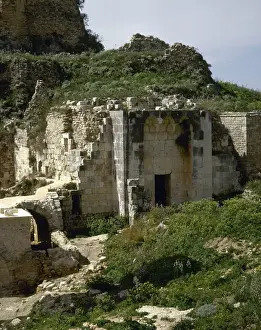 Syria. Citadel of Salah Ed-Din or Saladin Castle. Near Al-Ha
