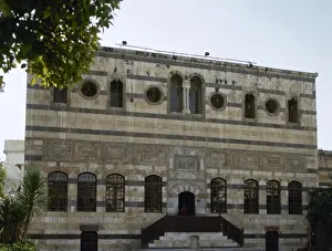 Stonework Prints: Syria. Damascus. Azm Palace. Facade