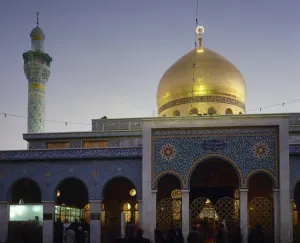 Mosque Prints: Syria. Damascus. Sayyidah Zaynab Mosque. Shia Muslim traditi