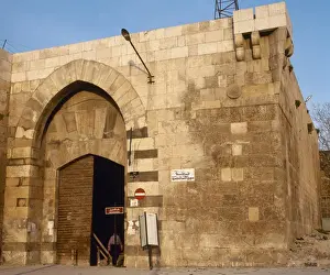Marketplace Prints: Syria. Damascus. Souq entrance