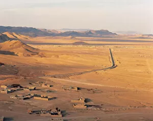 Syria. Overview of the Syrian Desert. Near Palmyra. Near Ea