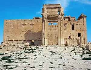 Palmyra Prints: Syria. Palmyra. Great temple of Bel. 1st century A. C