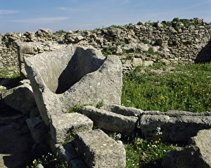 Neolithic Gallery: Syria. Ugarit. Ancient port city at the Ras Shamra. Neolithi