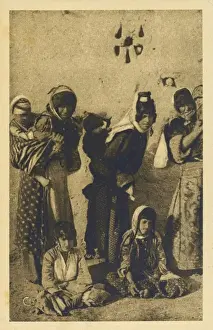 Backs Prints: Syrian Turks - Aleppo, Syria