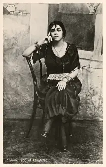 Bored Prints: Syrian woman in Baghdad, Iraq