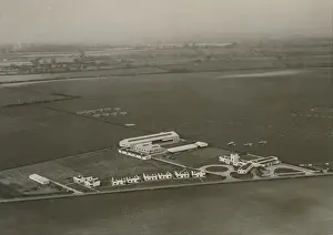 Northants Prints: Sywell aerodrome, Northants